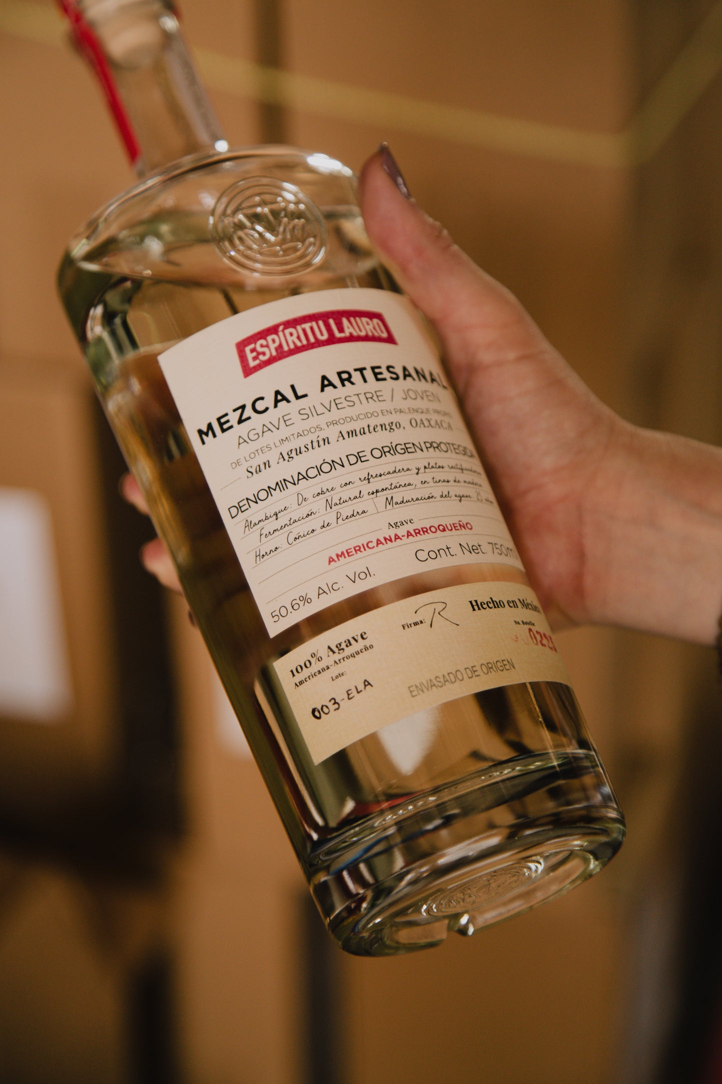 ESPÍRITU LAURO - SILVESTRE TEPEZTATE MEZCAL